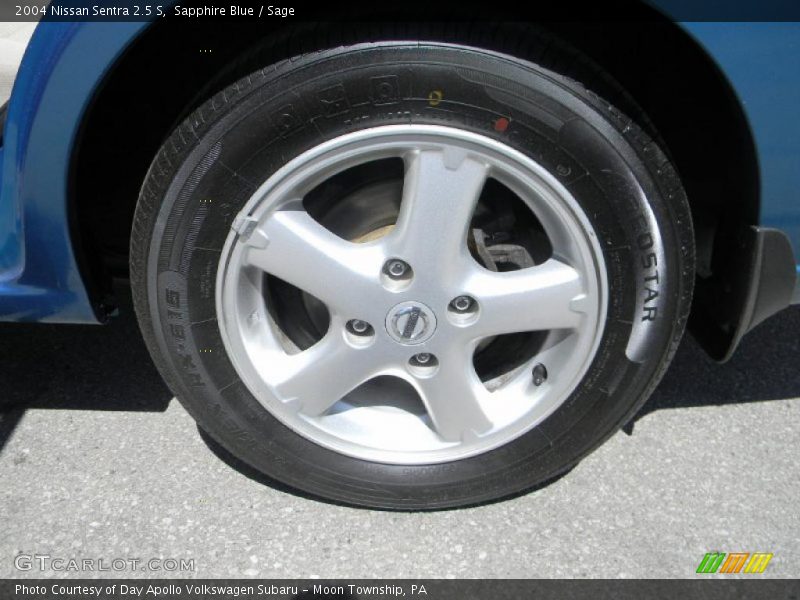 Sapphire Blue / Sage 2004 Nissan Sentra 2.5 S