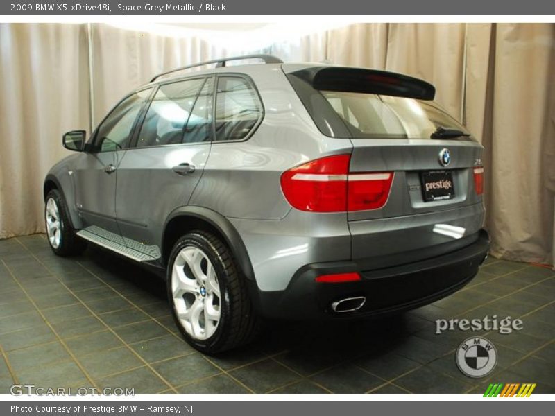 Space Grey Metallic / Black 2009 BMW X5 xDrive48i