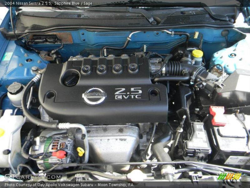 Sapphire Blue / Sage 2004 Nissan Sentra 2.5 S