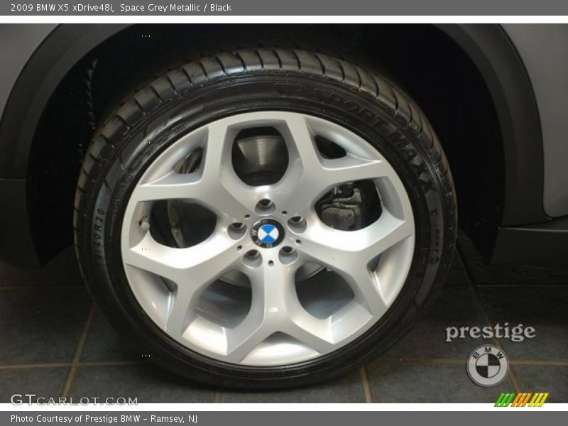 Space Grey Metallic / Black 2009 BMW X5 xDrive48i