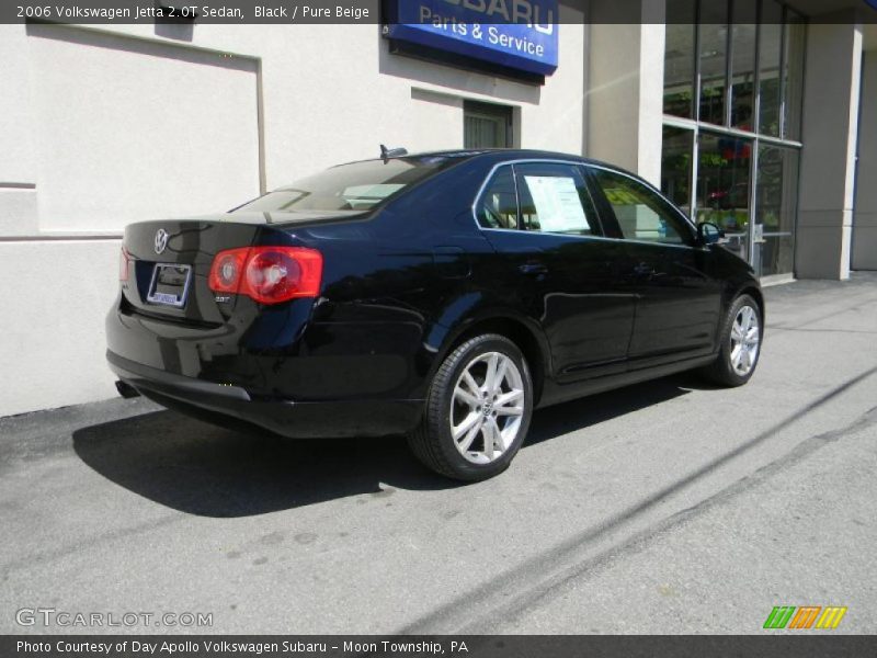 Black / Pure Beige 2006 Volkswagen Jetta 2.0T Sedan