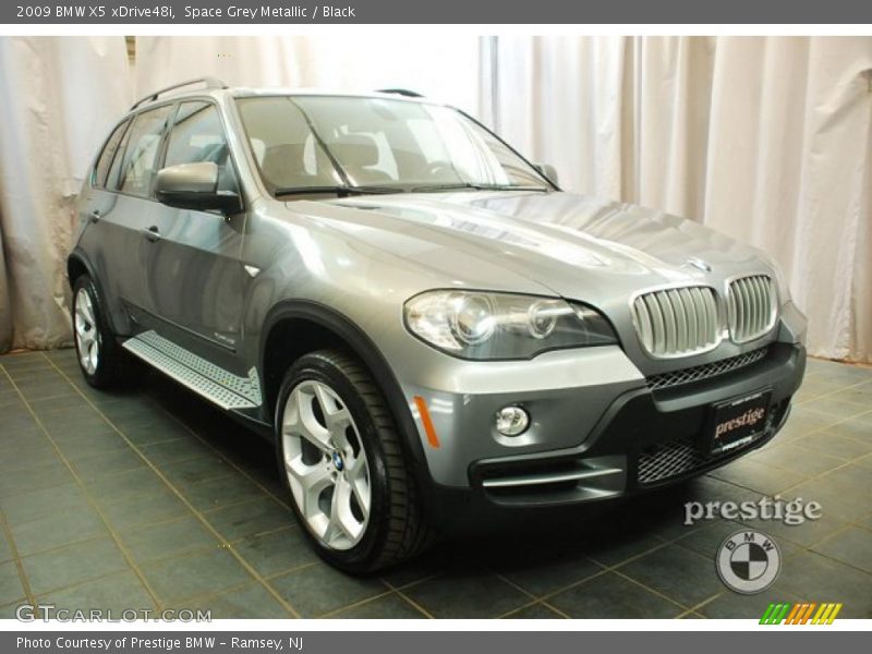 Space Grey Metallic / Black 2009 BMW X5 xDrive48i