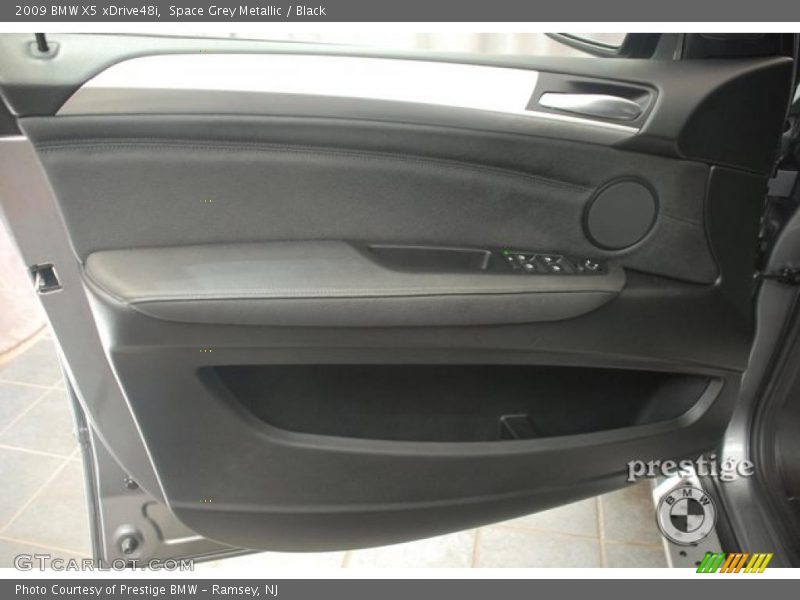 Space Grey Metallic / Black 2009 BMW X5 xDrive48i