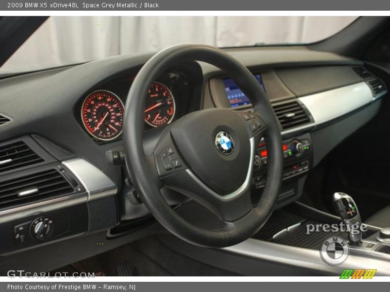 Space Grey Metallic / Black 2009 BMW X5 xDrive48i