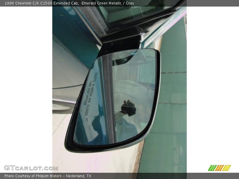 Emerald Green Metallic / Gray 1996 Chevrolet C/K C1500 Extended Cab