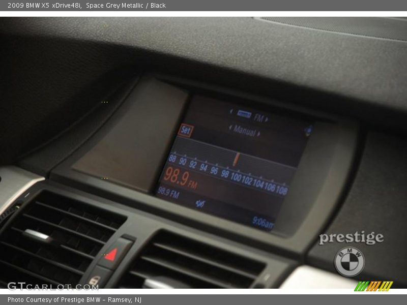 Space Grey Metallic / Black 2009 BMW X5 xDrive48i