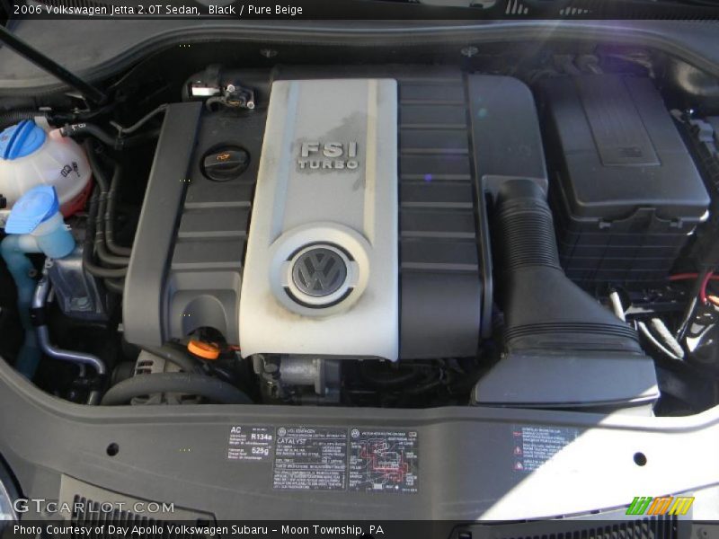 Black / Pure Beige 2006 Volkswagen Jetta 2.0T Sedan