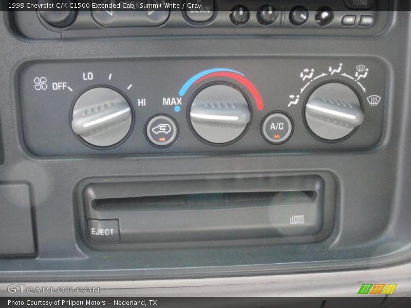 Summit White / Gray 1998 Chevrolet C/K C1500 Extended Cab
