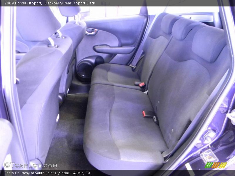 Blackberry Pearl / Sport Black 2009 Honda Fit Sport