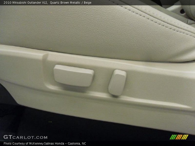 Quartz Brown Metallic / Beige 2010 Mitsubishi Outlander XLS