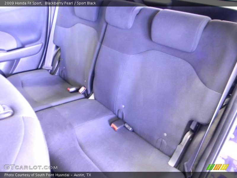 Blackberry Pearl / Sport Black 2009 Honda Fit Sport