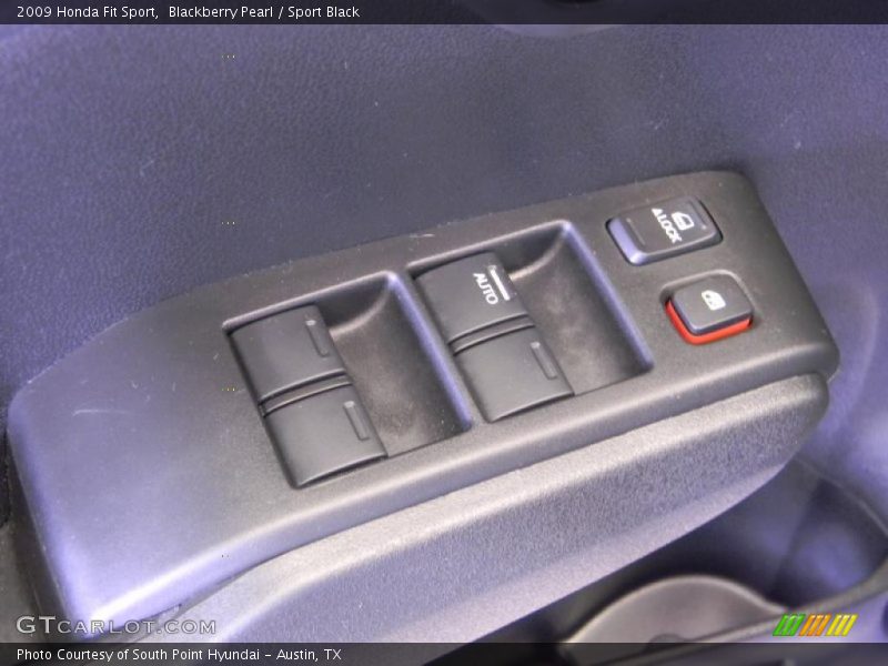 Blackberry Pearl / Sport Black 2009 Honda Fit Sport