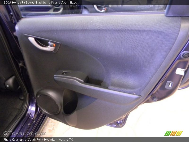 Blackberry Pearl / Sport Black 2009 Honda Fit Sport