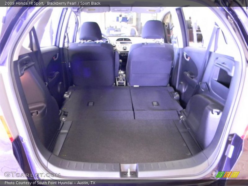 Blackberry Pearl / Sport Black 2009 Honda Fit Sport