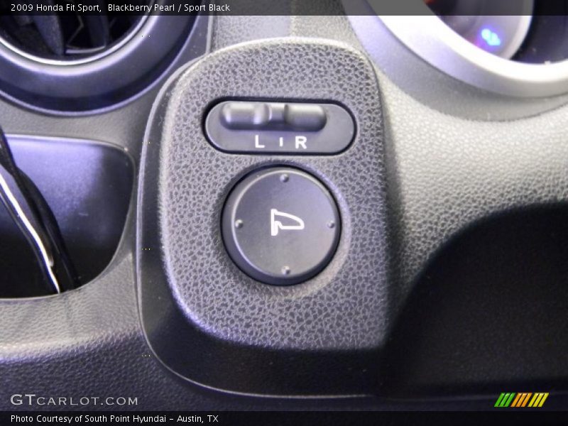 Blackberry Pearl / Sport Black 2009 Honda Fit Sport