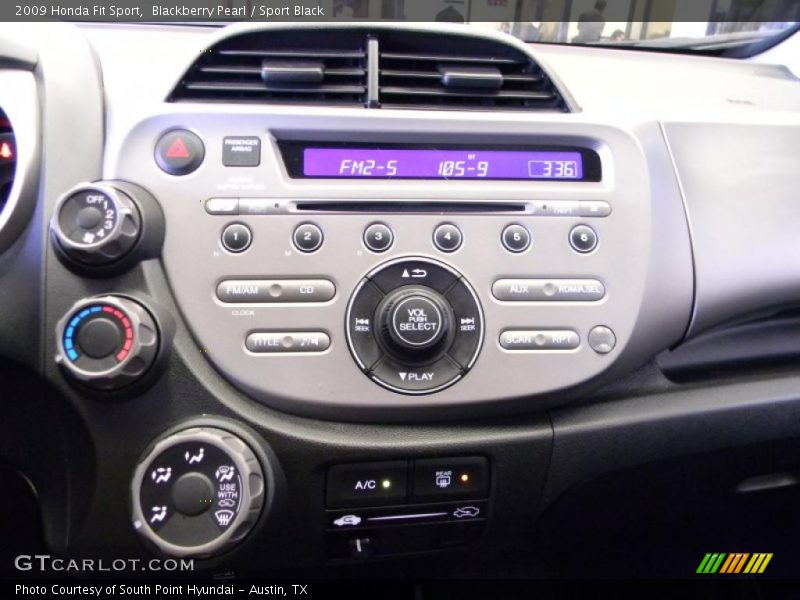 Blackberry Pearl / Sport Black 2009 Honda Fit Sport
