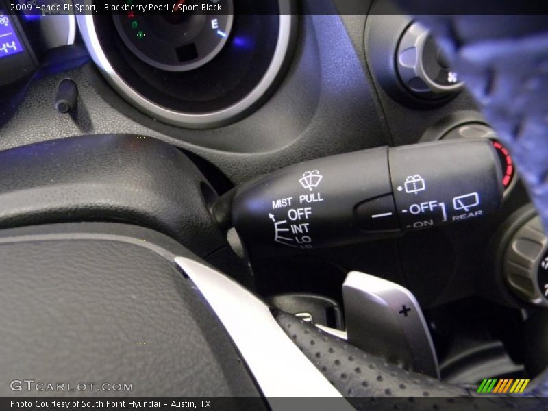 Blackberry Pearl / Sport Black 2009 Honda Fit Sport