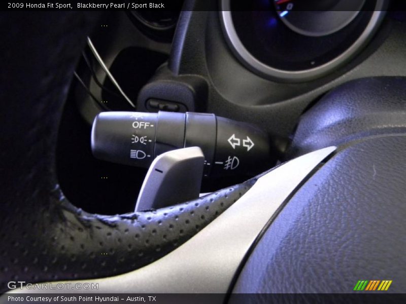 Blackberry Pearl / Sport Black 2009 Honda Fit Sport