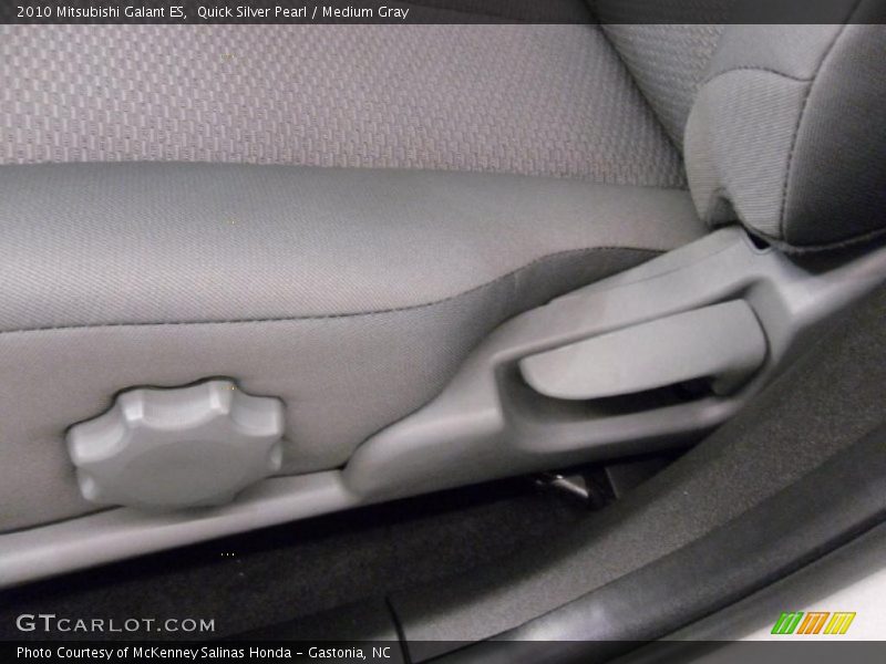 Quick Silver Pearl / Medium Gray 2010 Mitsubishi Galant ES