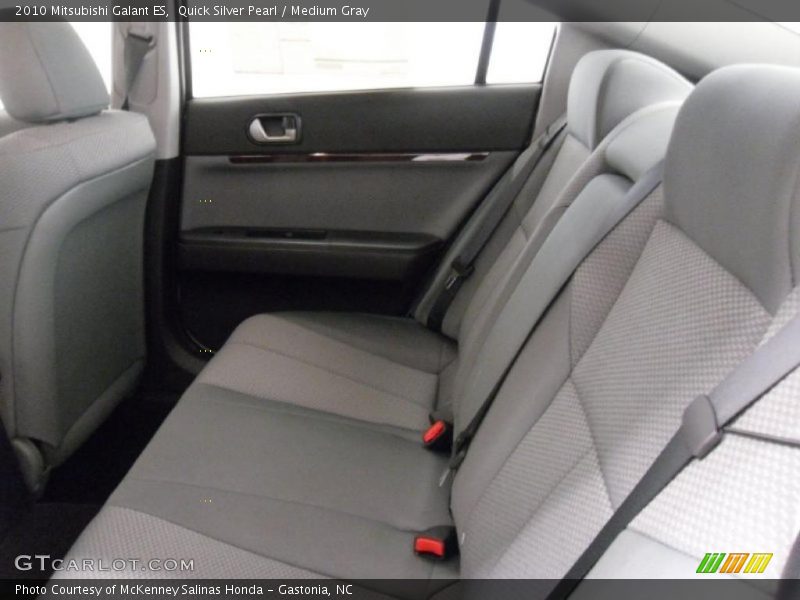 Quick Silver Pearl / Medium Gray 2010 Mitsubishi Galant ES