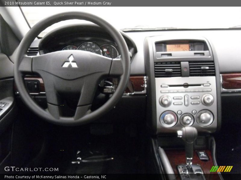 Quick Silver Pearl / Medium Gray 2010 Mitsubishi Galant ES