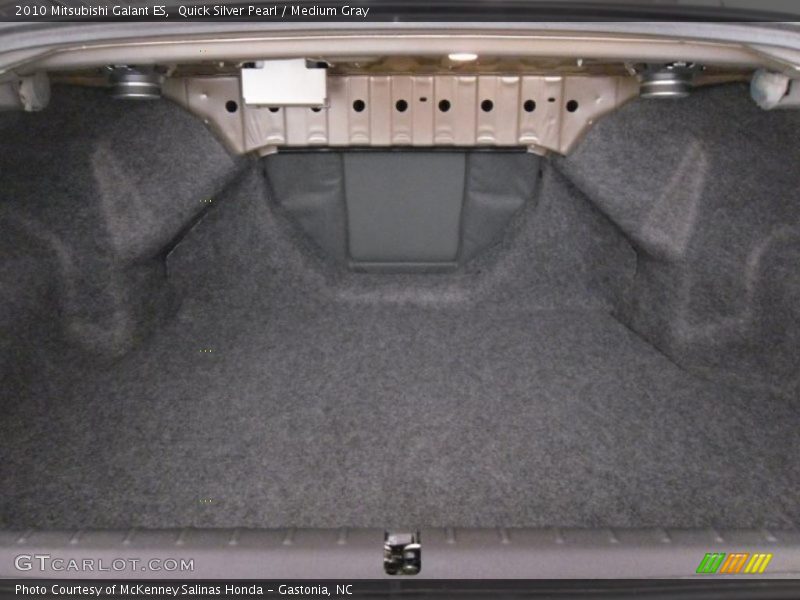 Quick Silver Pearl / Medium Gray 2010 Mitsubishi Galant ES