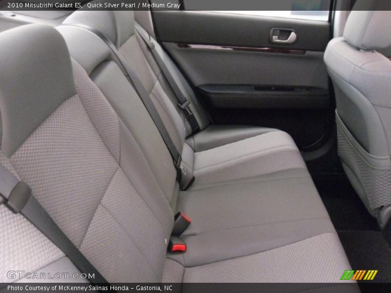 Quick Silver Pearl / Medium Gray 2010 Mitsubishi Galant ES