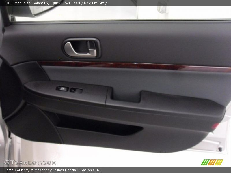 Quick Silver Pearl / Medium Gray 2010 Mitsubishi Galant ES