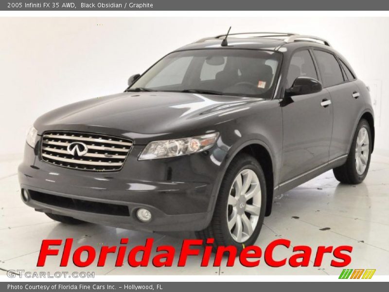 Black Obsidian / Graphite 2005 Infiniti FX 35 AWD
