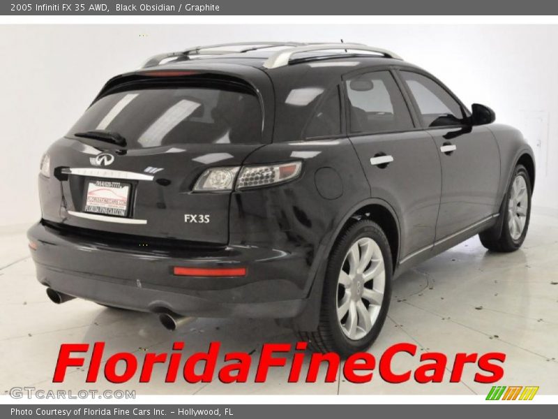 Black Obsidian / Graphite 2005 Infiniti FX 35 AWD