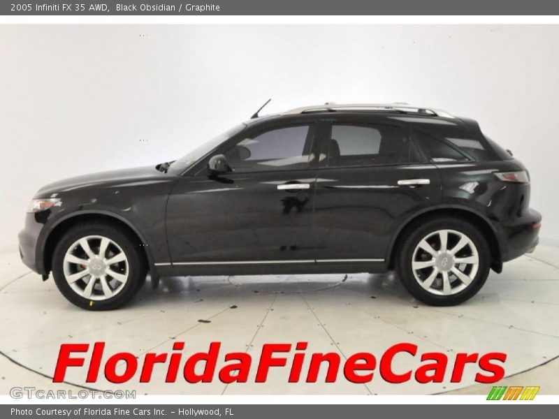Black Obsidian / Graphite 2005 Infiniti FX 35 AWD
