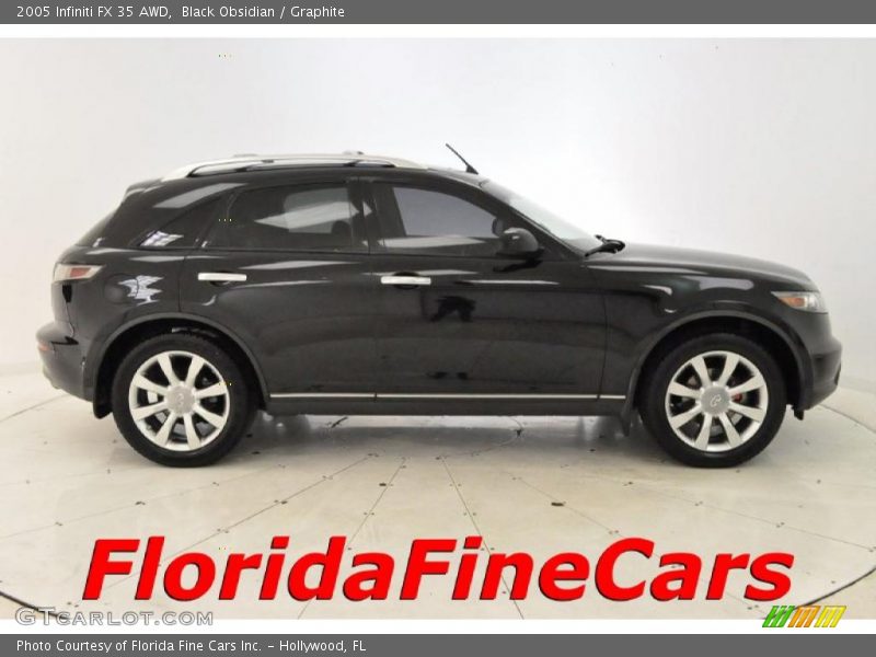 Black Obsidian / Graphite 2005 Infiniti FX 35 AWD