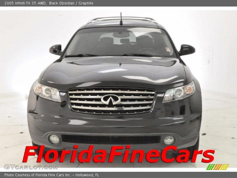 Black Obsidian / Graphite 2005 Infiniti FX 35 AWD