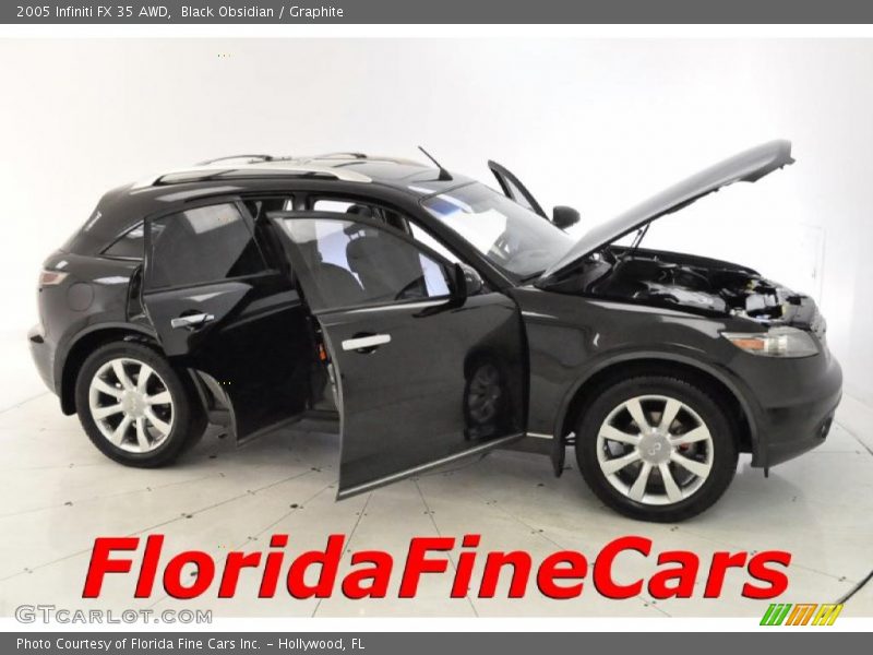 Black Obsidian / Graphite 2005 Infiniti FX 35 AWD