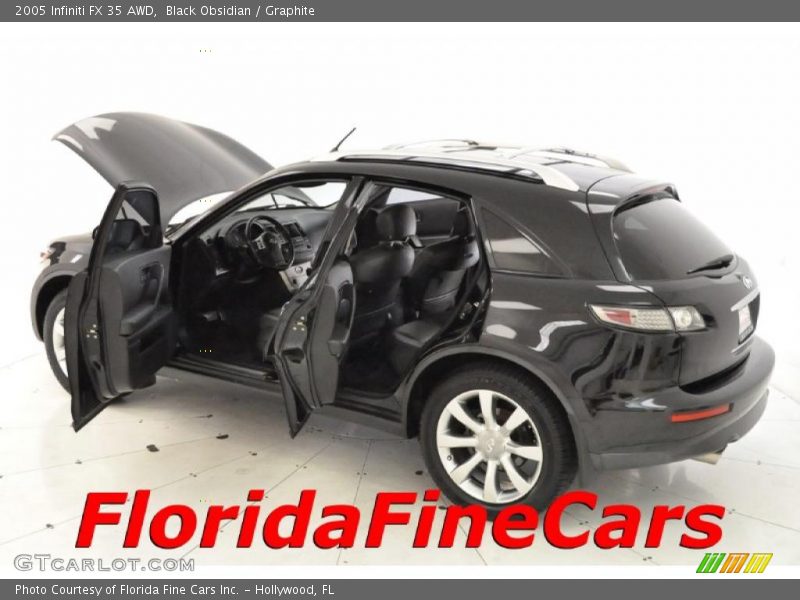 Black Obsidian / Graphite 2005 Infiniti FX 35 AWD