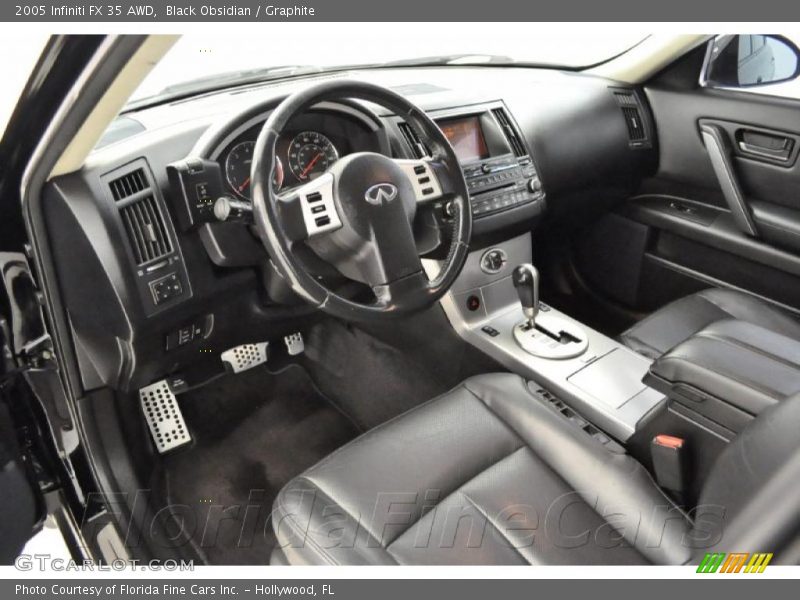 Black Obsidian / Graphite 2005 Infiniti FX 35 AWD