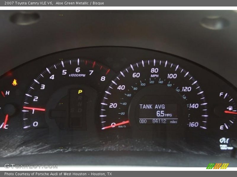 Aloe Green Metallic / Bisque 2007 Toyota Camry XLE V6