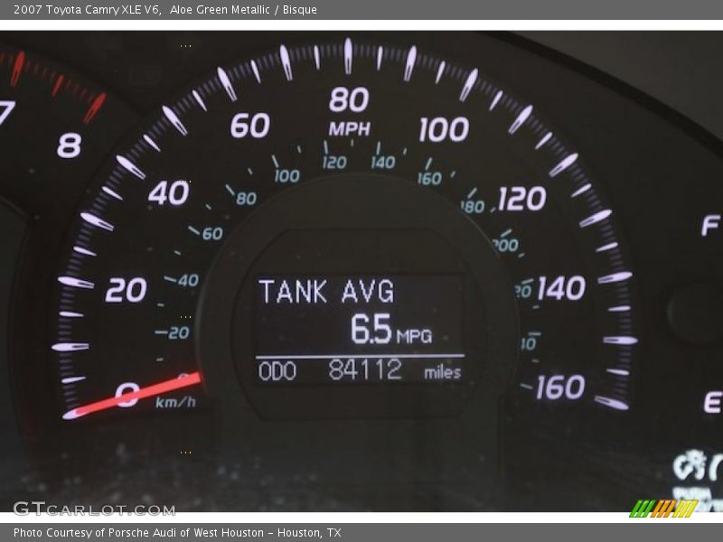 Aloe Green Metallic / Bisque 2007 Toyota Camry XLE V6