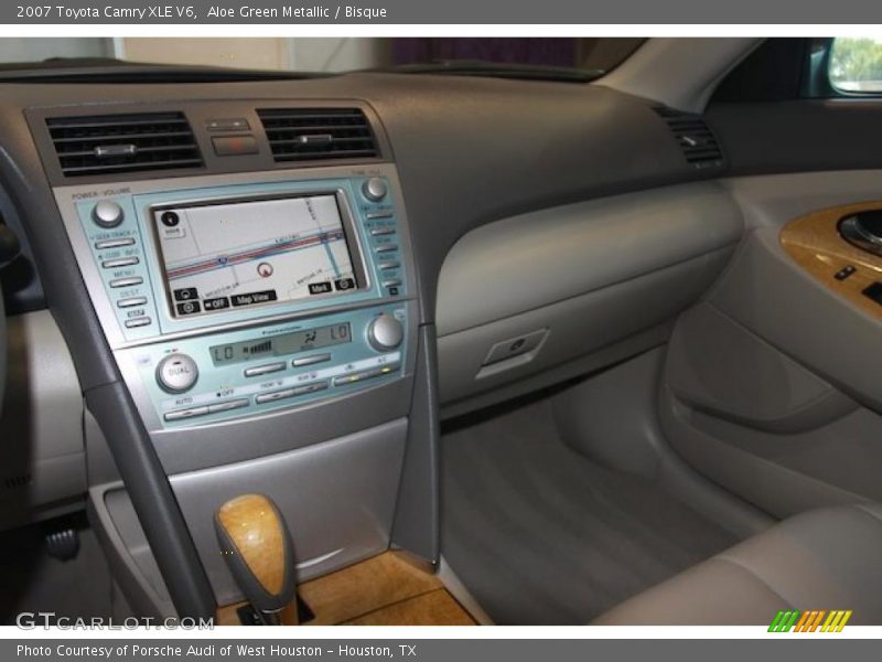 Aloe Green Metallic / Bisque 2007 Toyota Camry XLE V6
