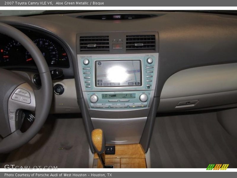 Aloe Green Metallic / Bisque 2007 Toyota Camry XLE V6