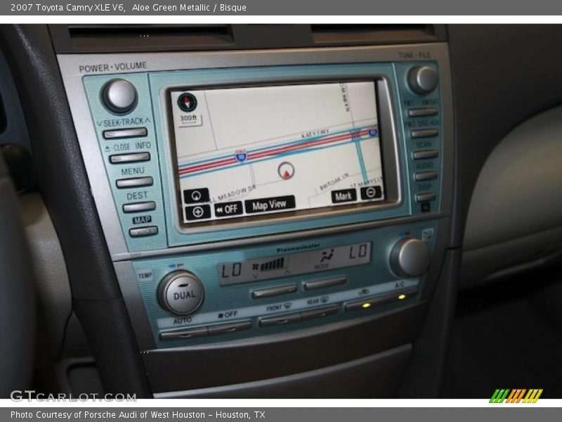 Aloe Green Metallic / Bisque 2007 Toyota Camry XLE V6