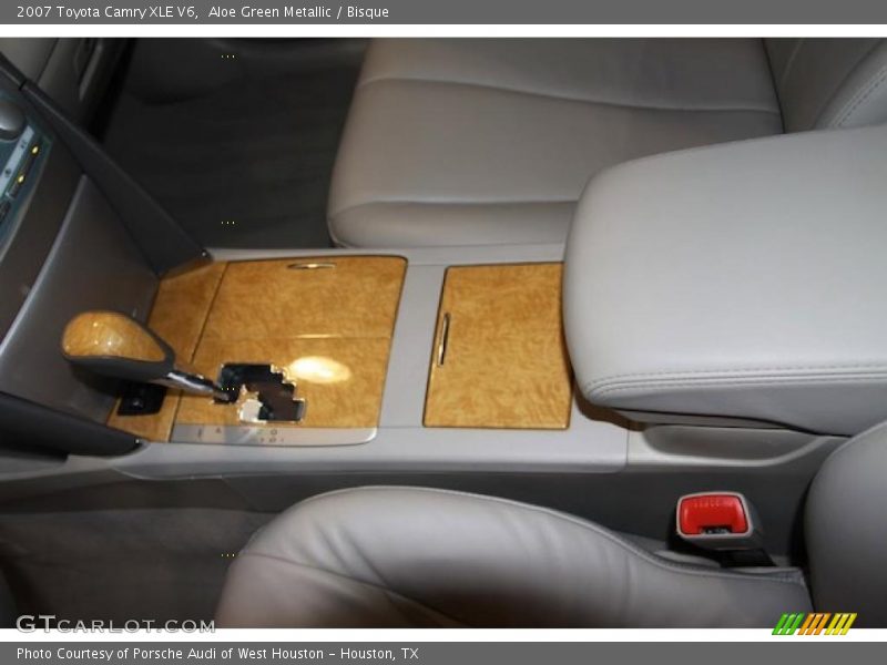 Aloe Green Metallic / Bisque 2007 Toyota Camry XLE V6