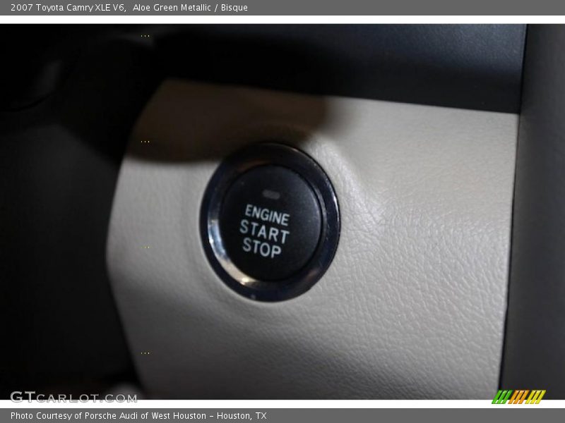 Aloe Green Metallic / Bisque 2007 Toyota Camry XLE V6