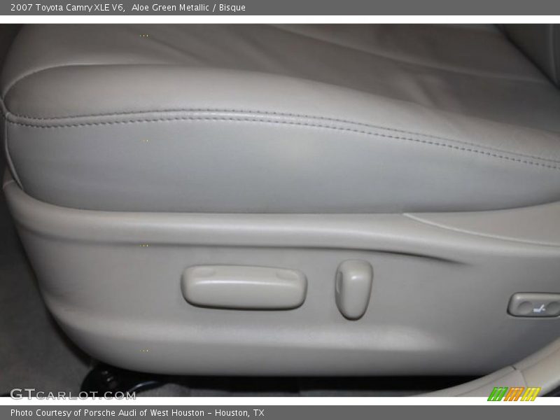Aloe Green Metallic / Bisque 2007 Toyota Camry XLE V6