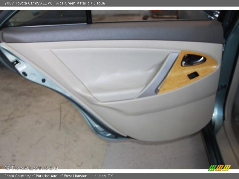 Aloe Green Metallic / Bisque 2007 Toyota Camry XLE V6