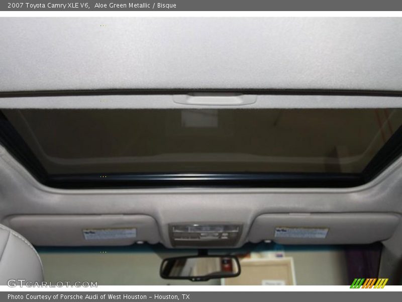 Aloe Green Metallic / Bisque 2007 Toyota Camry XLE V6