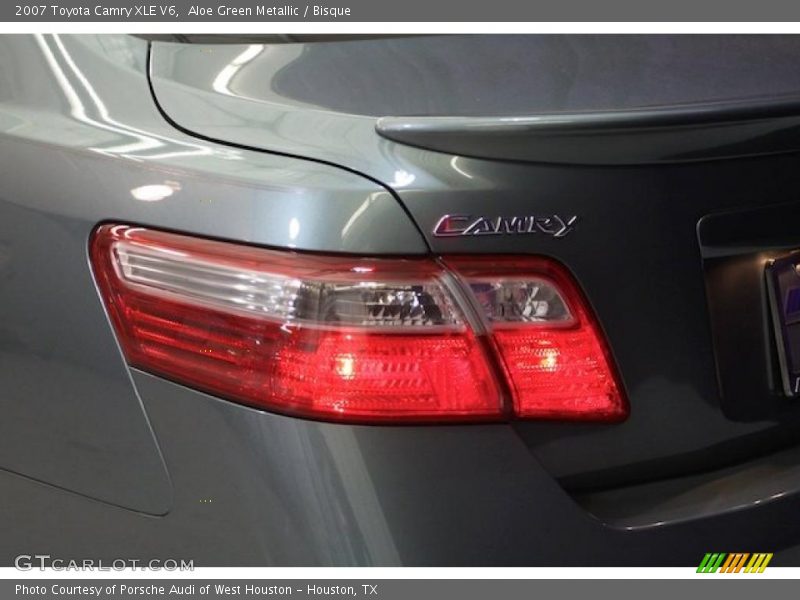 Aloe Green Metallic / Bisque 2007 Toyota Camry XLE V6