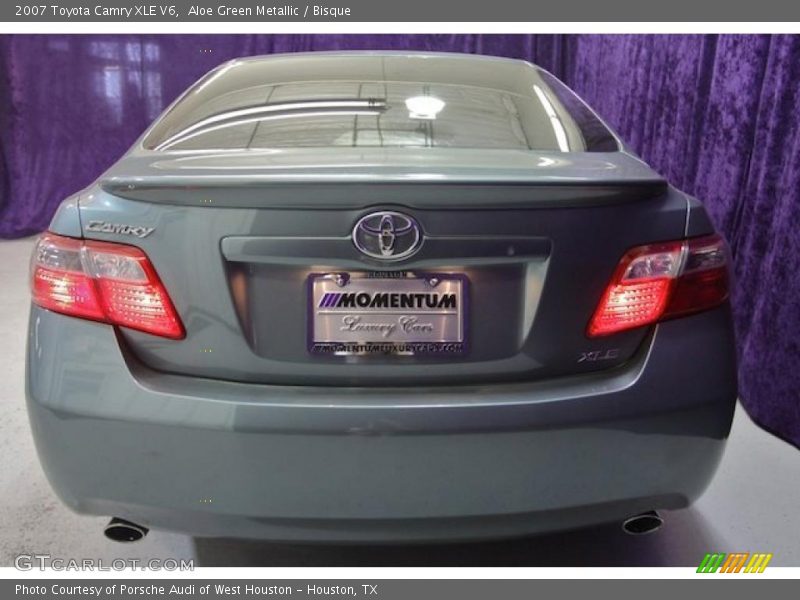 Aloe Green Metallic / Bisque 2007 Toyota Camry XLE V6