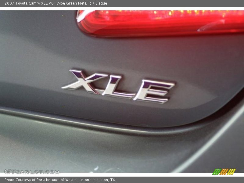 Aloe Green Metallic / Bisque 2007 Toyota Camry XLE V6