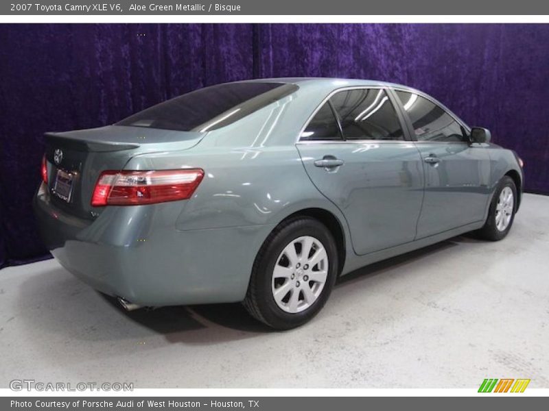 Aloe Green Metallic / Bisque 2007 Toyota Camry XLE V6